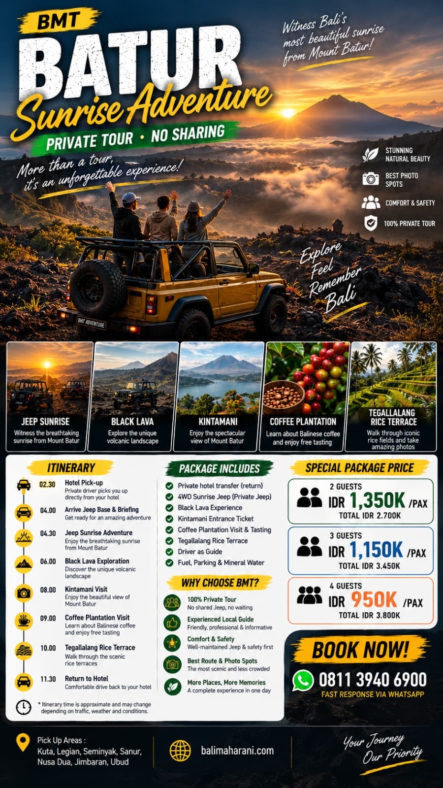 BMT Batur Sunrise Adventure