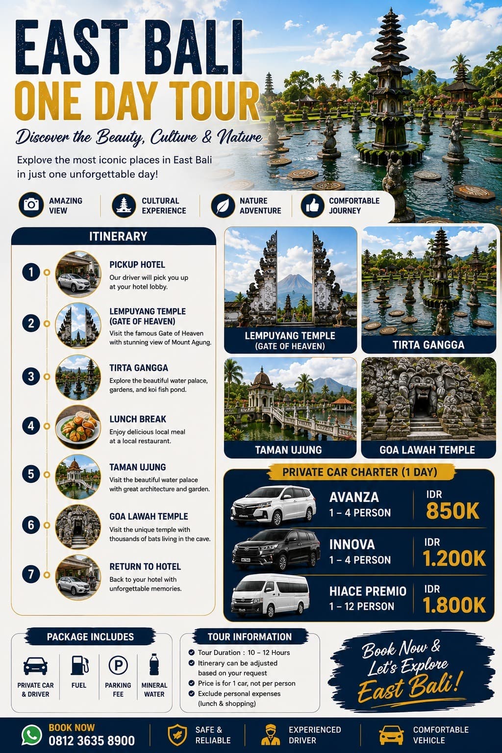 East Bali One Day Tour