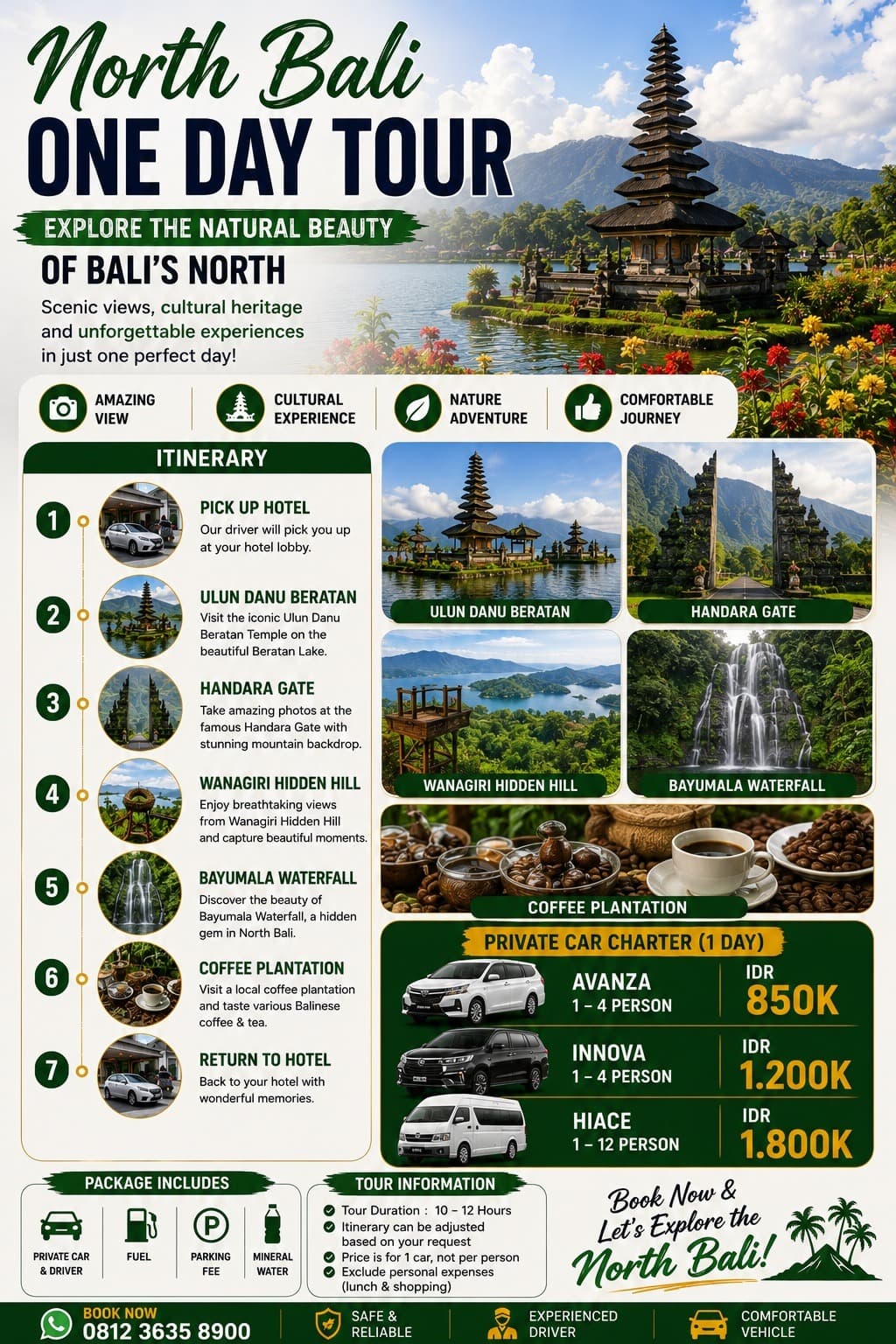 North Bali One Day Tour